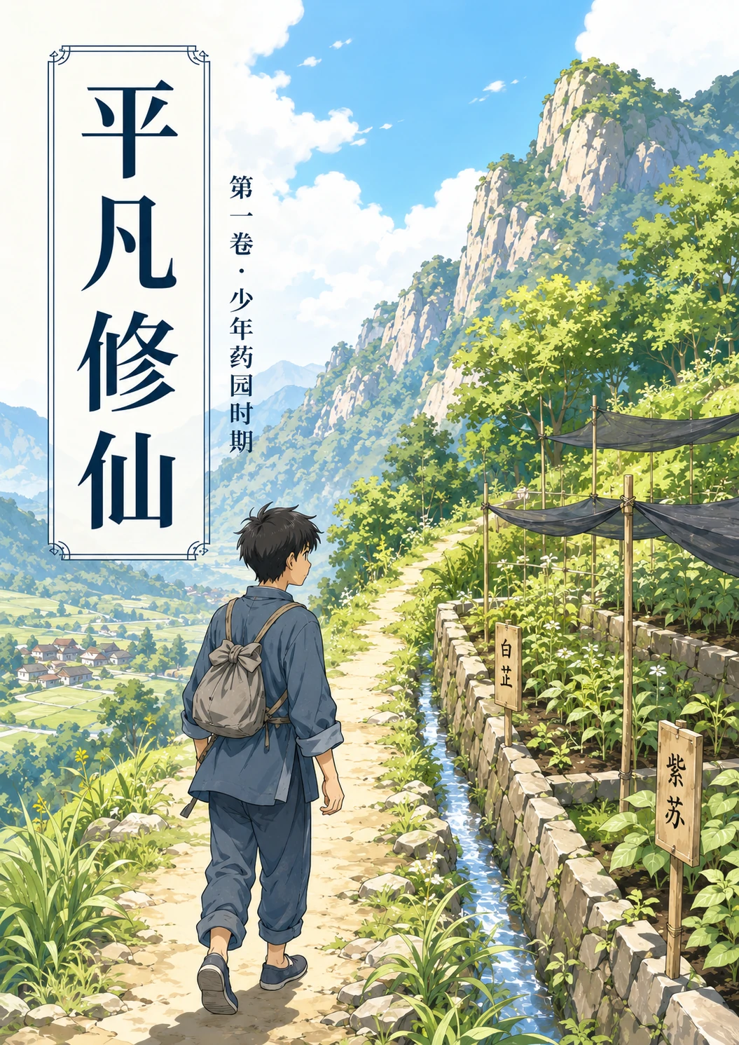 《平凡修仙》第一卷·少年药园时期封面